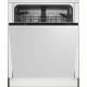 Beko DIN36420AD Πλήρως Εντοιχιζόμενο Πλυντήριο Πιάτων για 14 Σερβίτσια Π59.5xY81.8εκ. Λευκό